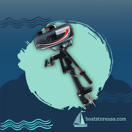 DNYSYSJ Hangkai Outboard Motor 4-Stroke 6.5HP